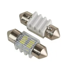 Автолампа PULSO LED SV8.5/T11x31mm/2 SMD-5730/9-18v/80Lm (LP-64031)