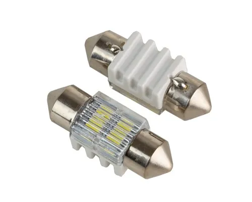 Автолампа PULSO LED SV8.5/T11x31mm/2 SMD-5730/9-18v/80Lm (LP-64031)