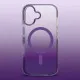 Чохол до мобільного телефона BeCover FIBRA Shock-Proof MagSafe Apple iPhone 17 Deep Purple (715442)