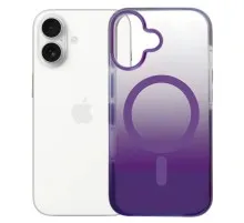 Чохол до мобільного телефона BeCover FIBRA Shock-Proof MagSafe Apple iPhone 17 Deep Purple (715442)