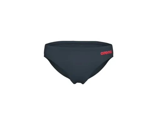 Плавки Arena Team Swim Briefs Solid 004773-504 темно-сірий 80 (3468337617730)