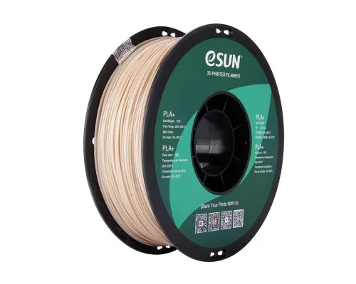 Пластик для 3D-принтера eSUN PLA+ P1.75мм, 1кг, Bone White (PLA+P175BW1)