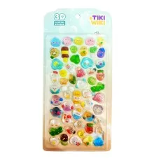 Стікер-наклейка Tiki Wiki Набір 3D-наліпок серії Crystal – Тікі чарівність (25ESE009-05)
