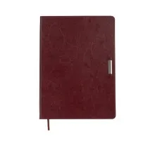 Тижневик Buromax недатований SALERNO, L2U, A4, коричневий, штуч.шкіра, 336 сторінок (BM.20990-25)