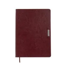 Тижневик Buromax недатований SALERNO, L2U, A4, коричневий, штуч.шкіра, 336 сторінок (BM.20990-25)