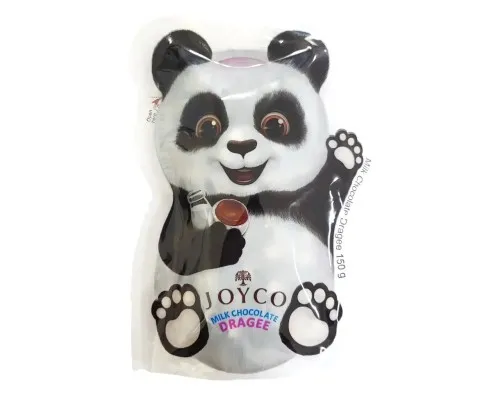 Цукерка JOYCO з молочного шоколаду Панда 150 г (4850001399544)
