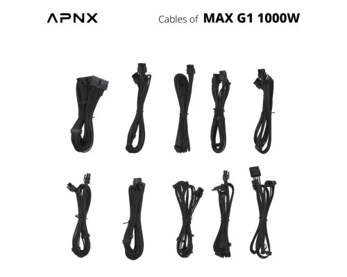 Блок живлення APNX 1000W MAX G1 (APPG-MXK0FEC.X1)