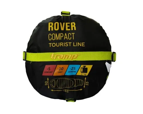 Спальний мішок Tramp Rover Compact Olive/Grey L (UTRS-050C-L)