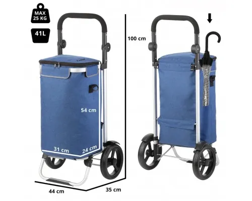 Сумка-візок ShoppingCruiser Allround 41 л Blue (930023)