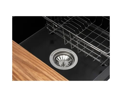 Мийка кухонна GRANADO Optimal Artes black shine (+ змішувач Badalona LUX inox + дозатор Redondo inox + ко (ksg1201)