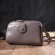 Сумка Vintage З натуральної шкіри Сіра (22099)