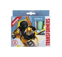 Крейда Kite кольорова Jumbo Transformers, 6 кольорів (TF24-073)