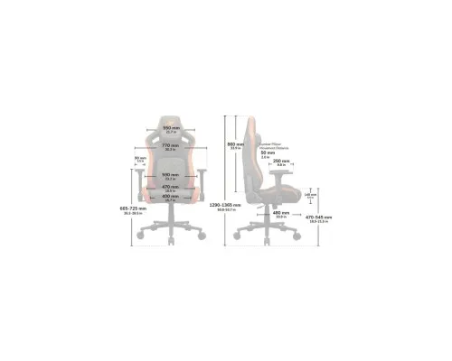 Крісло ігрове Cougar Defensor Gray F
