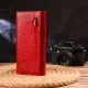 Гаманець Canpellini З натуральної шкіри Червоний (21609)