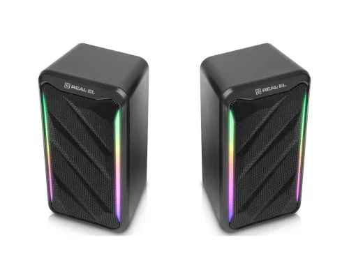 Акустична система REAL-EL S-130 USB Black (EL121100018)