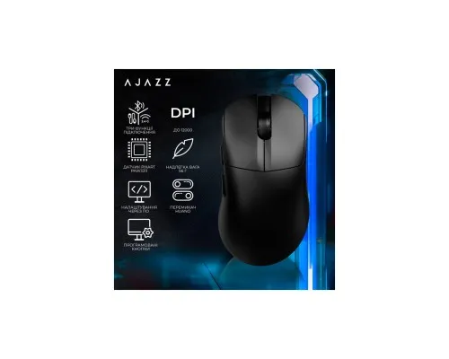 Мишка Ajazz AJ179 V2 MAX Wireless/Bluetooth/USB Black (AJ179-V2-MAX-B)