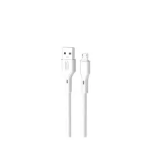 Дата кабель USB 2.0 AM to Micro 5P 1.0m 2.4A XO (CB-23UM)