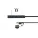 Концентратор Digitus USB-C + USB-A to 4xUSB-A 0.2m black (DA-70235)