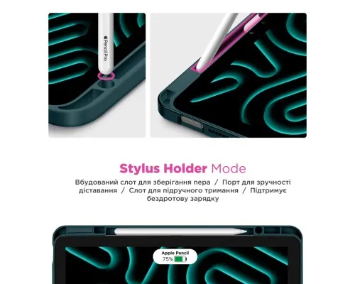 Чохол до планшета Armorstandart Y-Type PEN Xiaomi Redmi Pad 2 Pine Green (ARM87409)