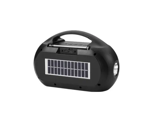 Акустична система NEWVEW NV-V50 Solar Panel/BT/USB/TF/FM/AUX Red (NWVW-NV-V50-RD)