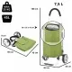 Сумка-візок ShoppingCruiser Foldable 45 л Green (930021)