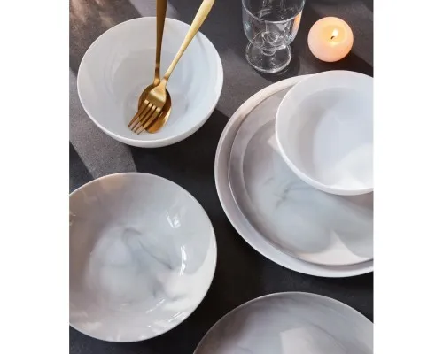 Тарілка Luminarc Diwali Marble Granit 25 см обідня (P9908)