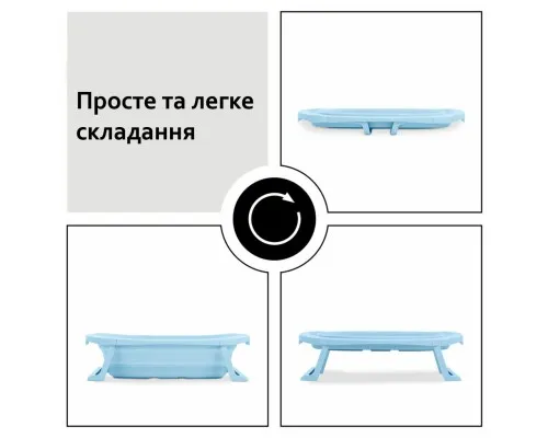 Ванночка Hauck Wash N Fold M Light Blue (72702-7)