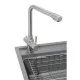 Мийка кухонна GRANADO Optimal Artes grafito (+ змішувач Badalona LUX inox + дозатор Redondo inox + коши (ksg1209)