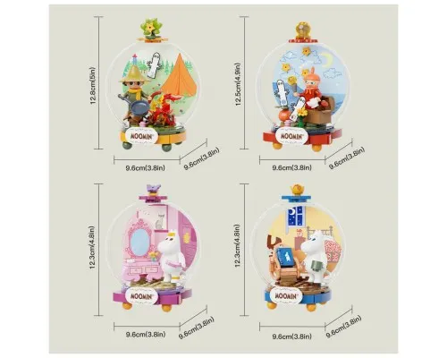 Конструктор Pantasy Moomin - Гардероб Сноркмайдена (87208)