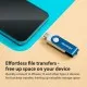 USB флеш накопичувач Patriot 64GB Xporter X550 USB 3.2/Type-C (PS64GX550AAD)