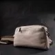 Сумка Vintage З м'якої натуральної шкіри Біла (22376)