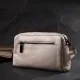 Сумка Vintage З м'якої натуральної шкіри Біла (22376)