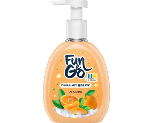 Мило-пінка Fun&Go Tangerine 300 мл (4820204702021)
