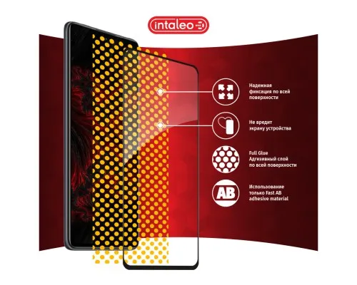 Скло захисне Intaleo Full Glue Xiaomi Mi 11T Black (1283126518768)