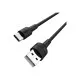 Дата кабель USB 2.0 AM to USB-C 1.0m 3A silicone BX30 black BOROFONE (6931474706928)