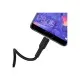 Дата кабель USB 2.0 AM to USB-C 1.0m 3A silicone BX30 black BOROFONE (6931474706928)