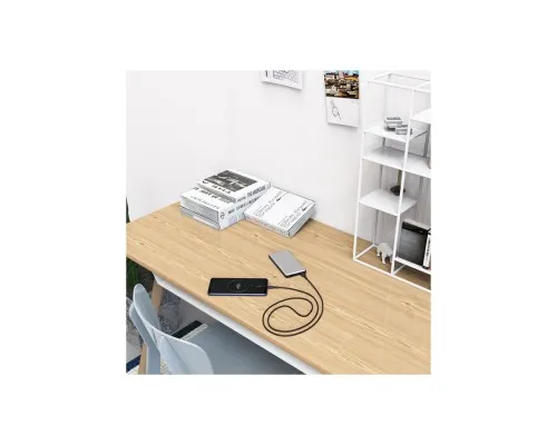 Дата кабель USB 2.0 AM to USB-C 1.0m 3A silicone BX30 black BOROFONE (6931474706928)