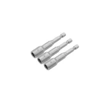 Головка магнітна Tolsen 14 мм 1/4"х65 мм 3шт (77849)