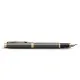 Ручка пір'яна Parker IM 17 Grey Lacquer GT  FP F (21 111)