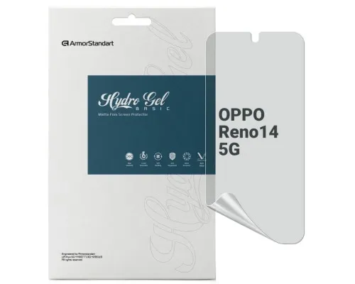 Плівка захисна Armorstandart hydrogel Matte OPPO Reno14 5G (ARM87120)