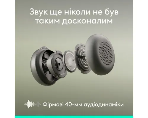Навушники Logitech Zone Wireless 2 ES Graphite (981-001503)