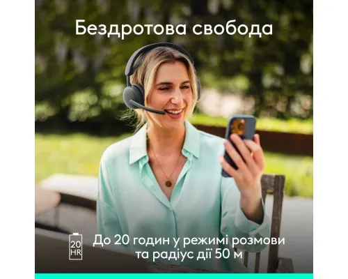 Навушники Logitech Zone Wireless 2 ES Graphite (981-001503)