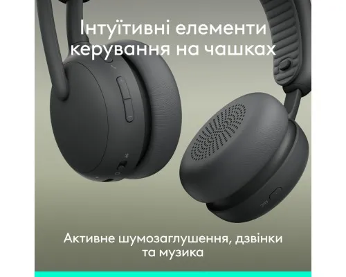 Навушники Logitech Zone Wireless 2 ES Graphite (981-001503)
