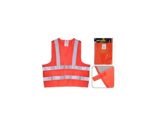 Жилет сигнальний VITOL orange 166Or XXL (ЖБ006)