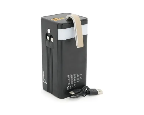 Батарея універсальна 7GO 50000mAh PD/22.5 Solar Black (GPW-01 / 45006)