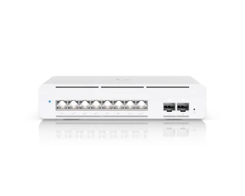 Комутатор мережевий Ubiquiti USW-PRO-XG-8-POE