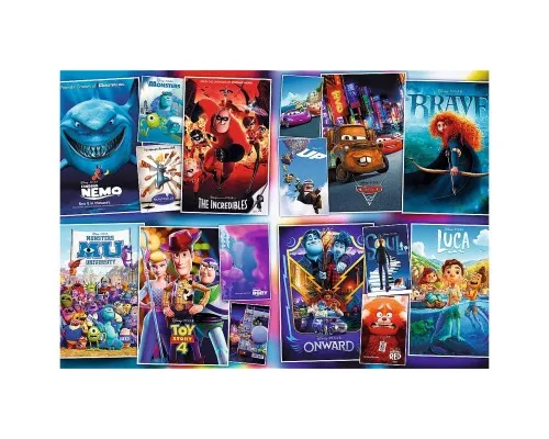 Пазл Trefl UFT Pixar Галерея епічної анімації, 6000 елементів (5900511810387)