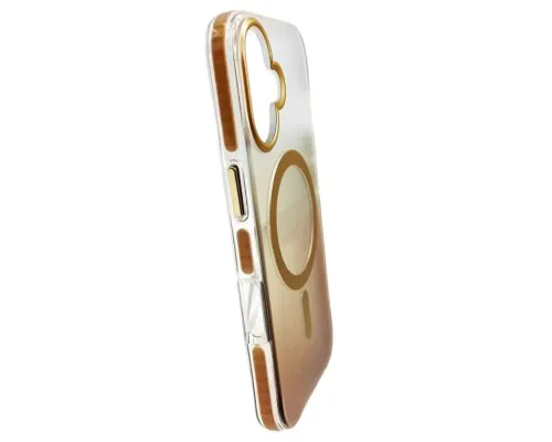 Чохол до мобільного телефона BeCover FIBRA Shock-Proof MagSafe Apple iPhone 17 Gold (715444)