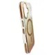 Чохол до мобільного телефона BeCover FIBRA Shock-Proof MagSafe Apple iPhone 17 Gold (715444)