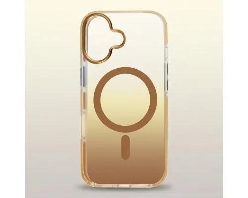 Чохол до мобільного телефона BeCover FIBRA Shock-Proof MagSafe Apple iPhone 17 Gold (715444)